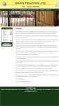 Mobile Screenshot of gilksfencing.co.uk
